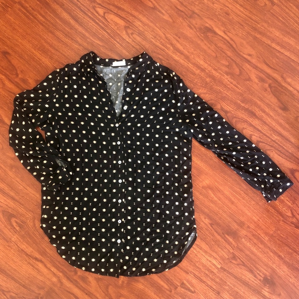Just Living Long Sleeve Blouse